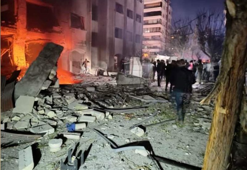 الموقع المستهدف هو نفسه الموقع الذي اغتيل فيه القيادي في حزب الله عماد مغنية عام 2008