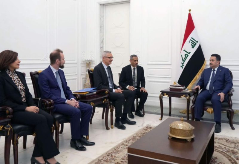 رئيس الوزراء العراقي ووفد منظمة الشفافية الدولية
