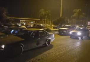 أهالي طرابلس لجأوا إلى باحات معرض رشيد كرامي