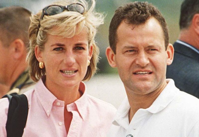 الأميرة ديانا وبول بوريل