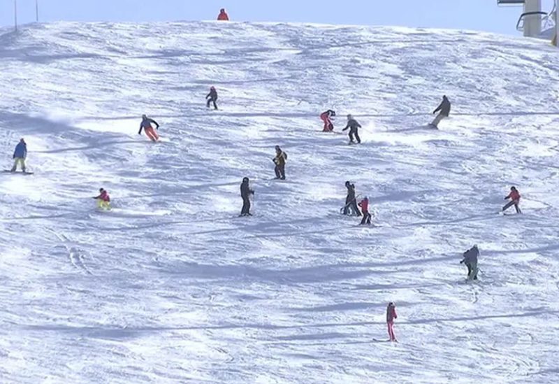 موسم التزلج في لبنان