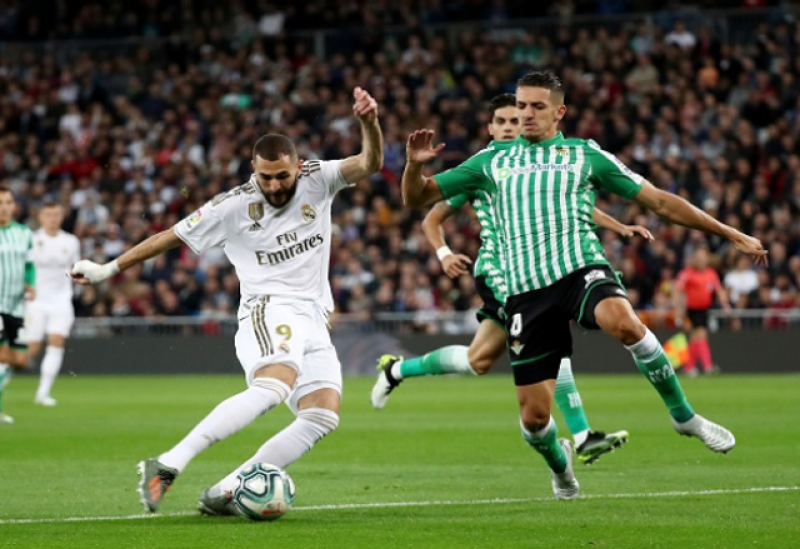 من مباراة ريال مدريد وبيتيس