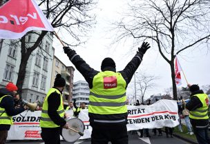 من احتجاجات القطاع العام في ألمانيا