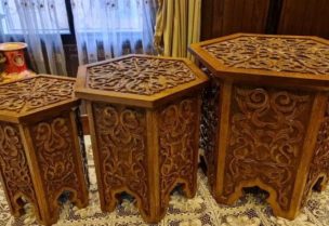مواد مخدّرة مخبأة داخل طاولات من الخشب