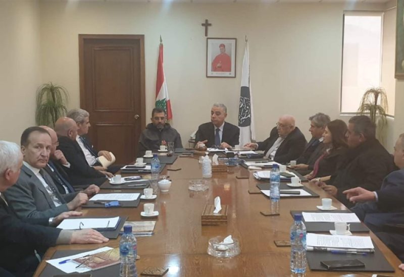 المطران أنطوان بو نجم زار الرابطة المارونية