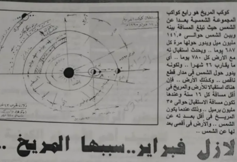 مقال العالم المصري قبل 30 عامًا