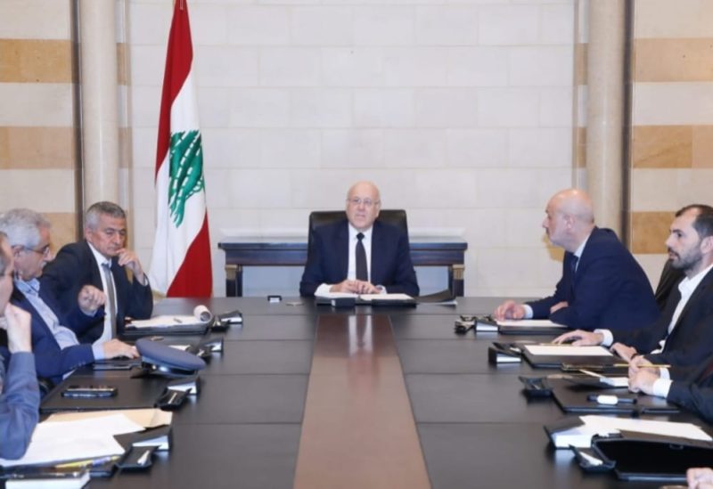 ميقاتي ترأس اجتماعًا حول إعادة العمل في هيئة إدارة السير في السراي
