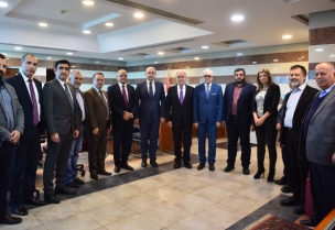 الحلبي استقبل وفدًا من الجامعة اللبنانية