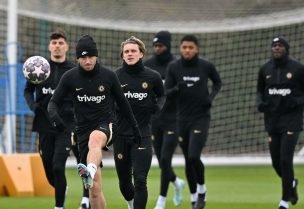 من تدريبات تشيلسي