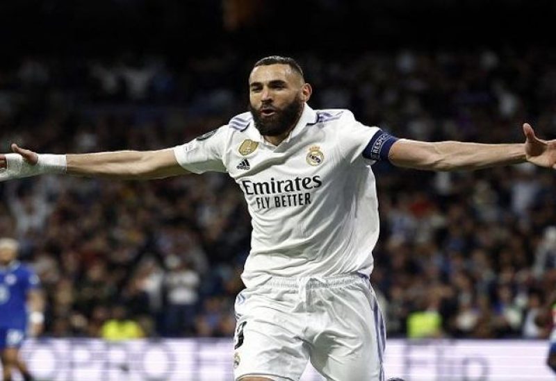 كريم بنزيما مهاجم ريال مدريد