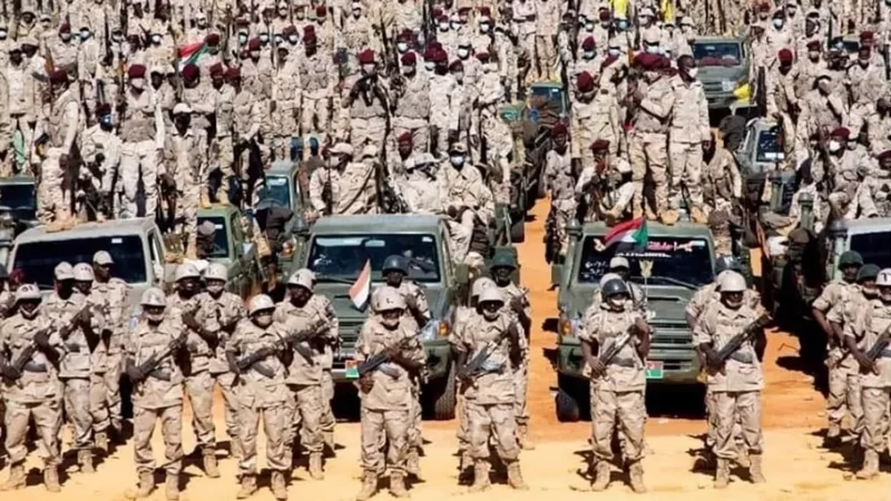 عناصر من الجيش السوداني