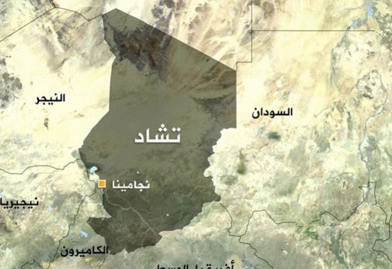 خريطة تشاد