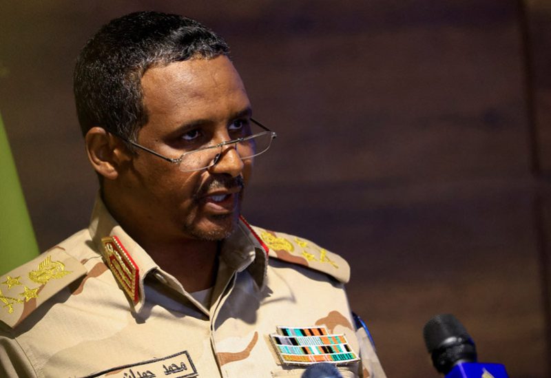 قائد قوات الدعم السريع السودانية محمد حمدان دقلو