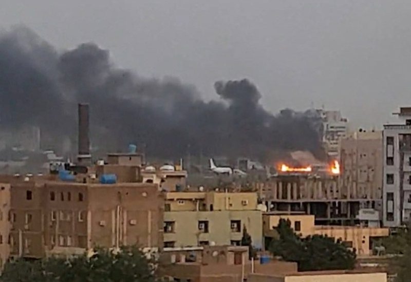 آثار الاشتباكات في السودان