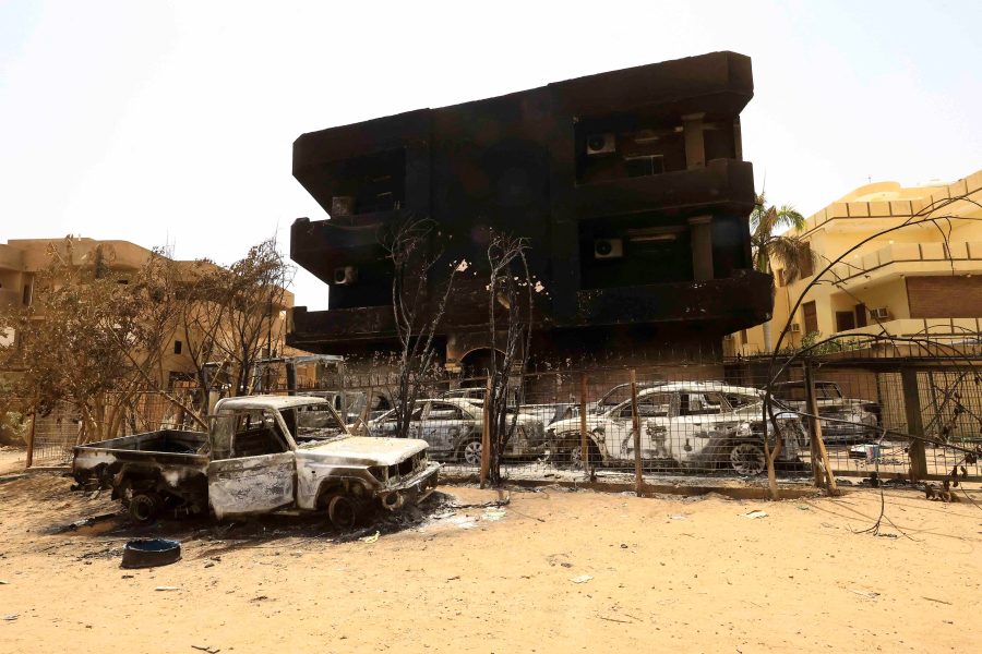 من اشتباكات السودان- رويترز