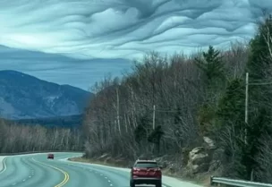 صورة للأمواج المتوحشة (موقع WMUR TV)