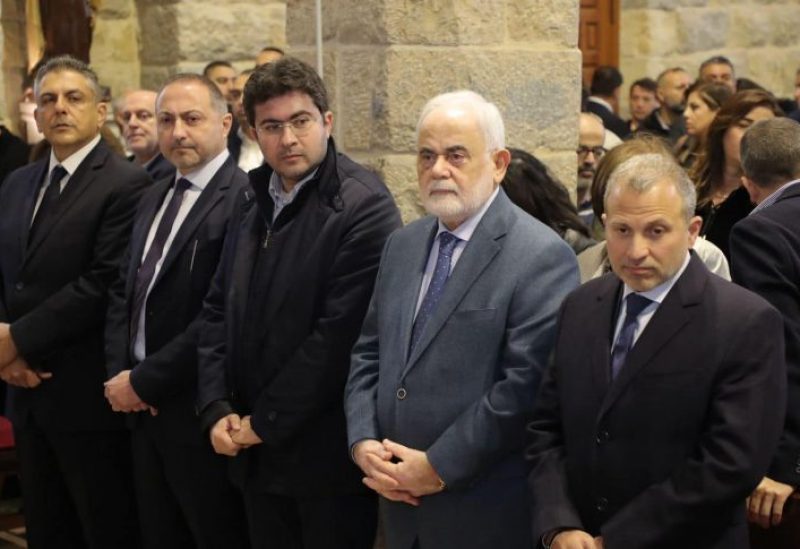 النائب جبران باسيل في جزين