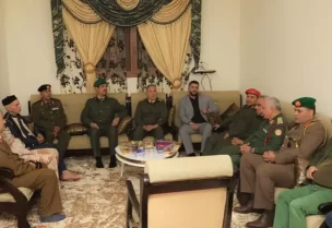 اجتماع أمس بين قيادات من الجيش مع أسامة الجويلي