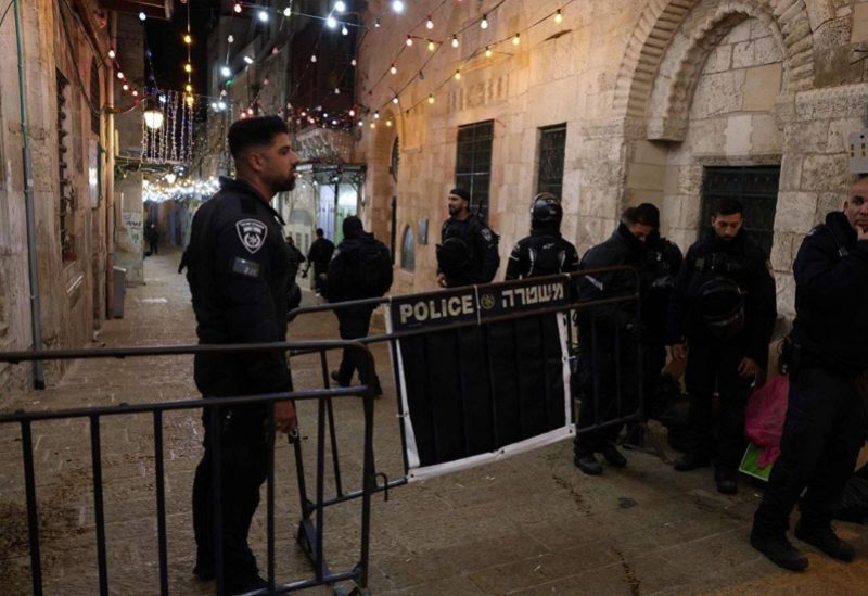 عناصر من الشرطة الإسرائيلية