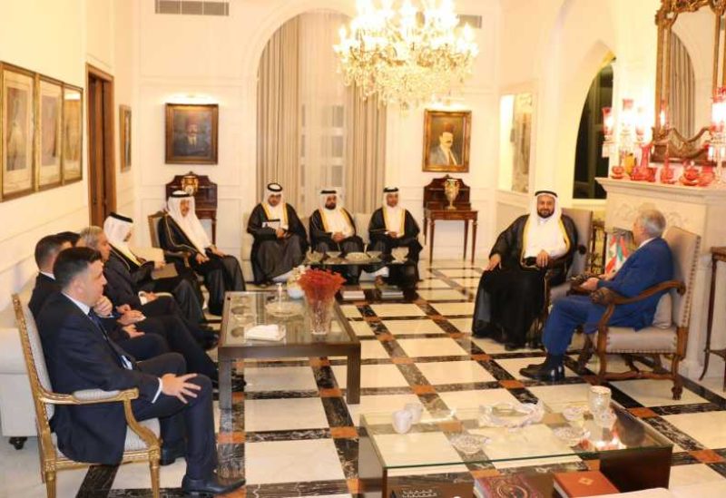 أرسلان مع الوفد القطري