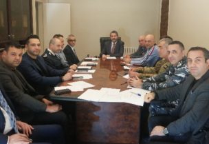 محافظ البقاع يترأس مجلس الأمن الفرعي