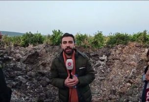 مراسل صوت بيروت انترناشونال من الموقع الاول للضربة الاسرائيلية في القليلة
