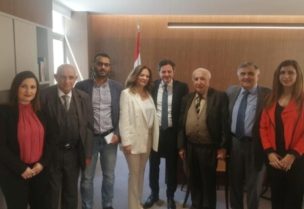 المكاري التقى وفد الإعلاميين الاقتصاديين