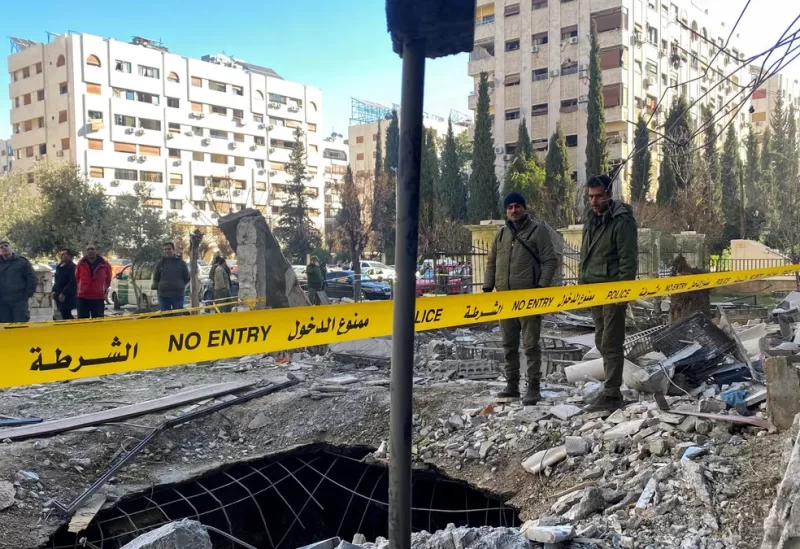 استهداف مركز شرطة في دمشق- أرشيفية