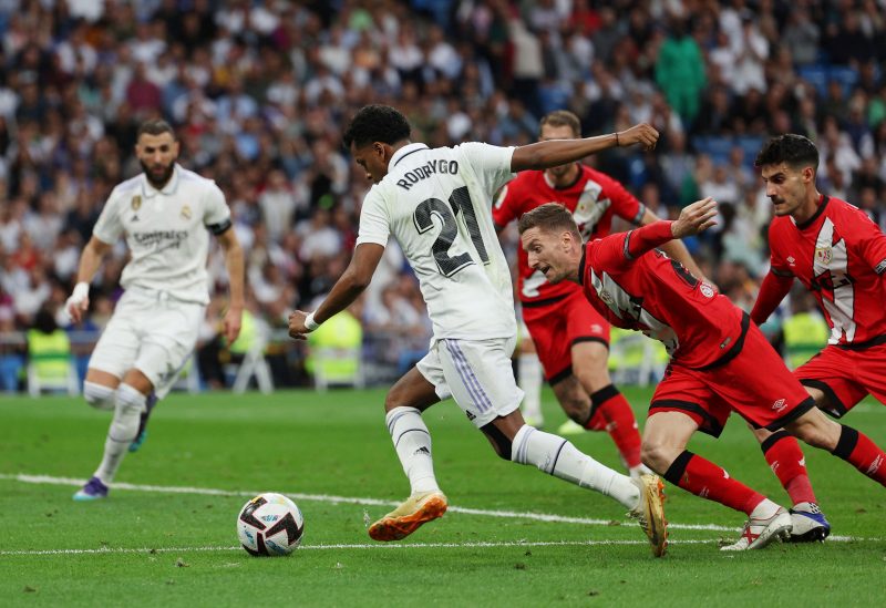 من مباراة ريال مدريد ورايو فايكانو