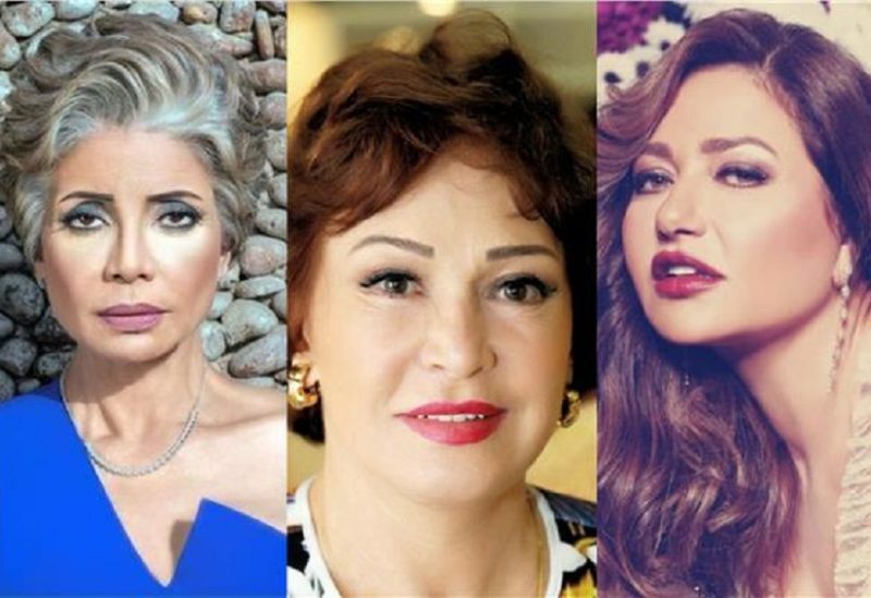 ليلى علوي ولبلبة وسوسن بدر