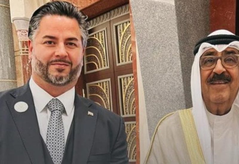 وزير الاقتصاد التقى ولي عهد دولة الكويت