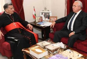 البطريرك الراعي والنائب غسان سكاف