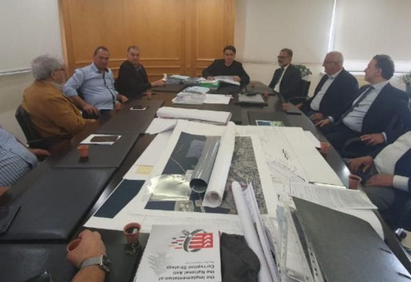 حمية استقبل وفدًا من رؤساء بلديات ومخاتير المتن الأعلى