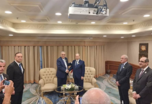 وزير الخارجية عبد الله بو حبيب التقى نظيره السوري فيصل المقداد