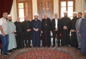 وفد من دار إفتاء جبل لبنان زار مطرانيّة صيدا