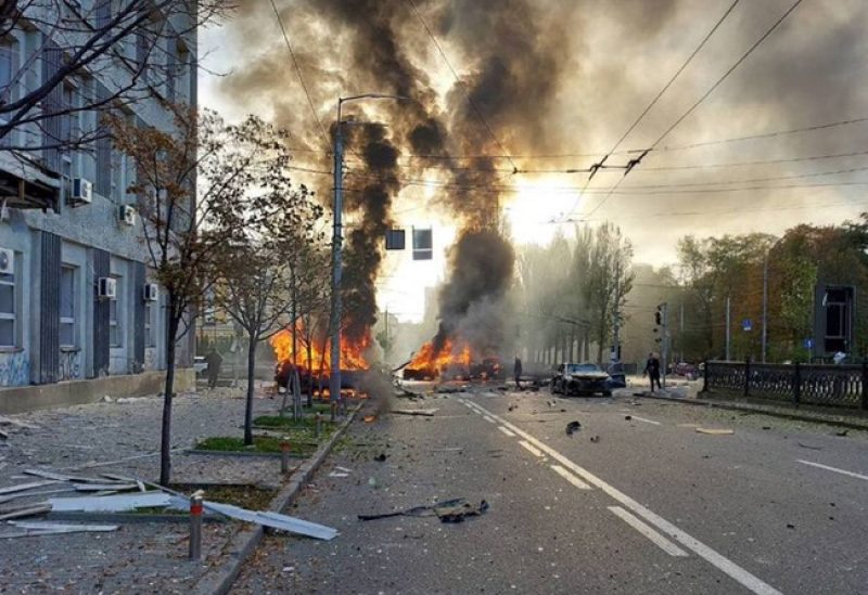 قصف روسي على كييف- أرشيفية