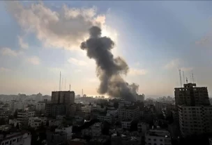 قصف على غزة- أرشيفية
