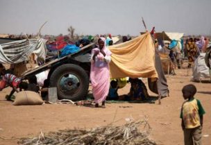 مخيمات النزوح في دارفور