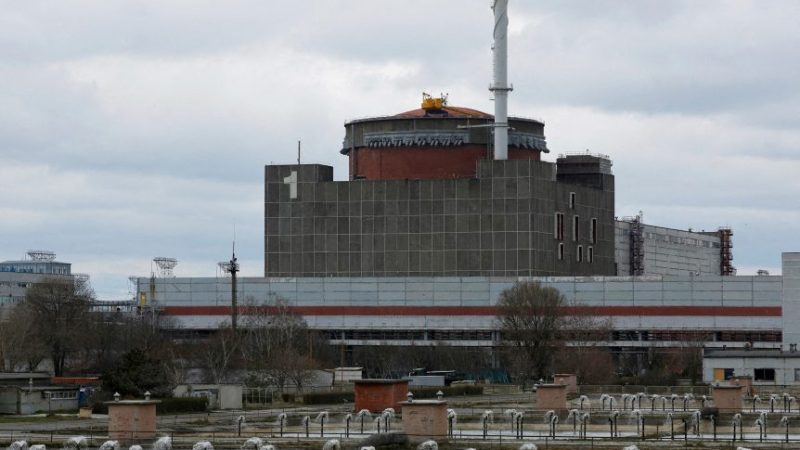 محطة زابوريجيا للطاقة النووية في أوكرانيا
