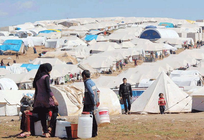 مخيمات النازحين شمال سوريا