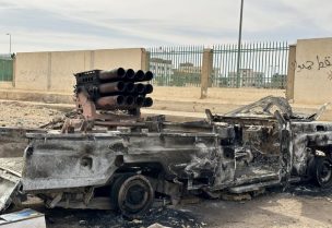 من المعارك في السودان