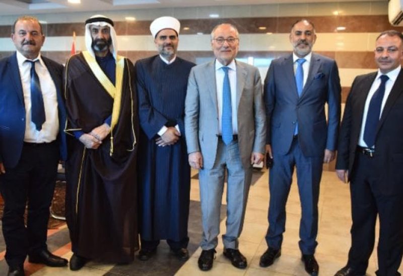 وزير التربية استقبل وفدًا من "المنتدى الثقافي والتربوي لاتحاد العشائر العربية"