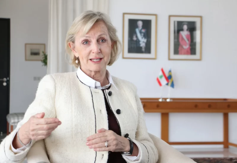سفيرة السويد في لبنان آن ديسمور