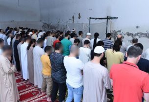 صلاة العيد في سجن رومية