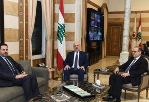 الوزير مولوي والقائم بأعمال سفارة دولة الكويت لدى لبنان