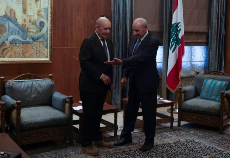 نبيه بري والمبعوث الفرنسي جان إيف لو دريان