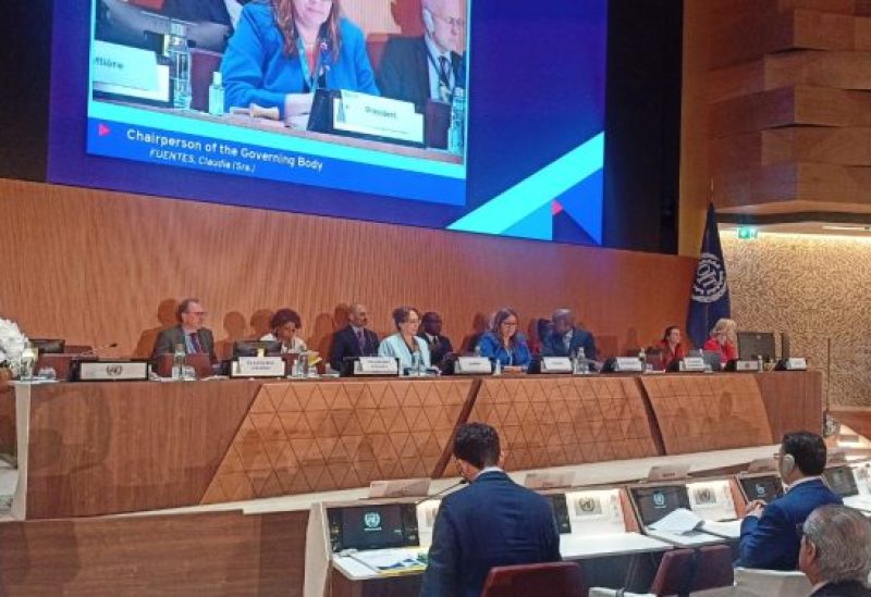 الجلسة الافتتاحية لمؤتمر العمل الدولي في جنيف