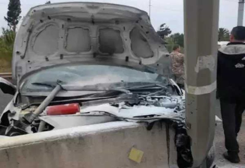 حادث سير مروع على أوتوستراد الميناء – بيروت