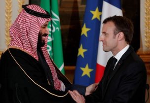 ماكرون ومحمد بن سلمان
