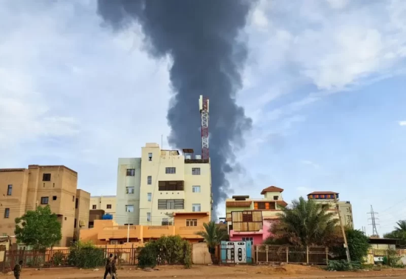 من القتال المستمر في الخرطوم - السودان